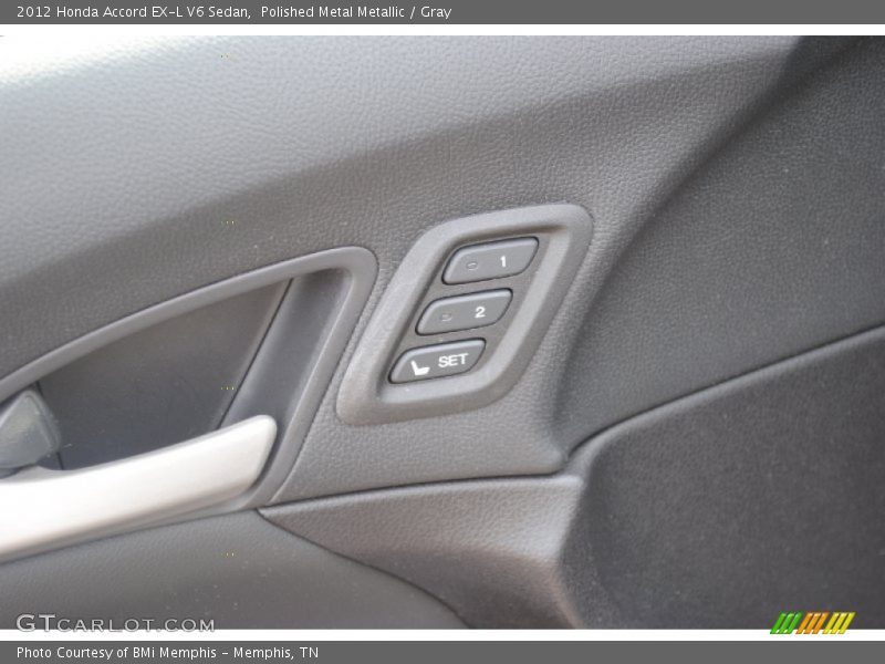 Polished Metal Metallic / Gray 2012 Honda Accord EX-L V6 Sedan