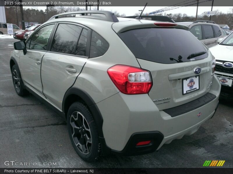 Desert Khaki / Black 2015 Subaru XV Crosstrek 2.0i Premium