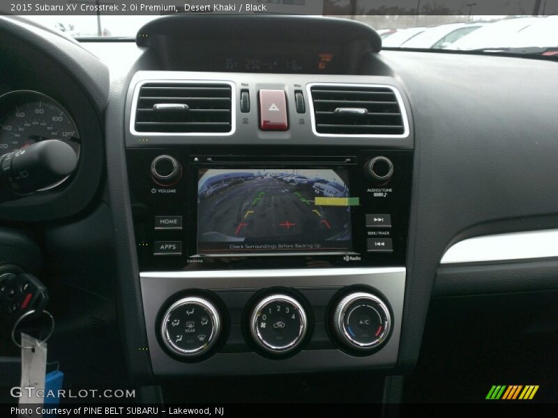 Desert Khaki / Black 2015 Subaru XV Crosstrek 2.0i Premium