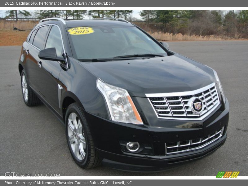 Black Raven / Ebony/Ebony 2015 Cadillac SRX Performance