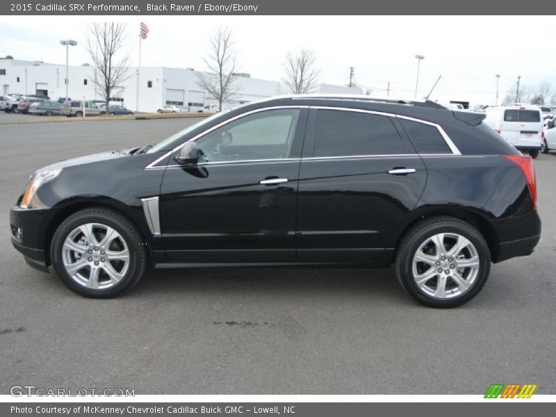 Black Raven / Ebony/Ebony 2015 Cadillac SRX Performance