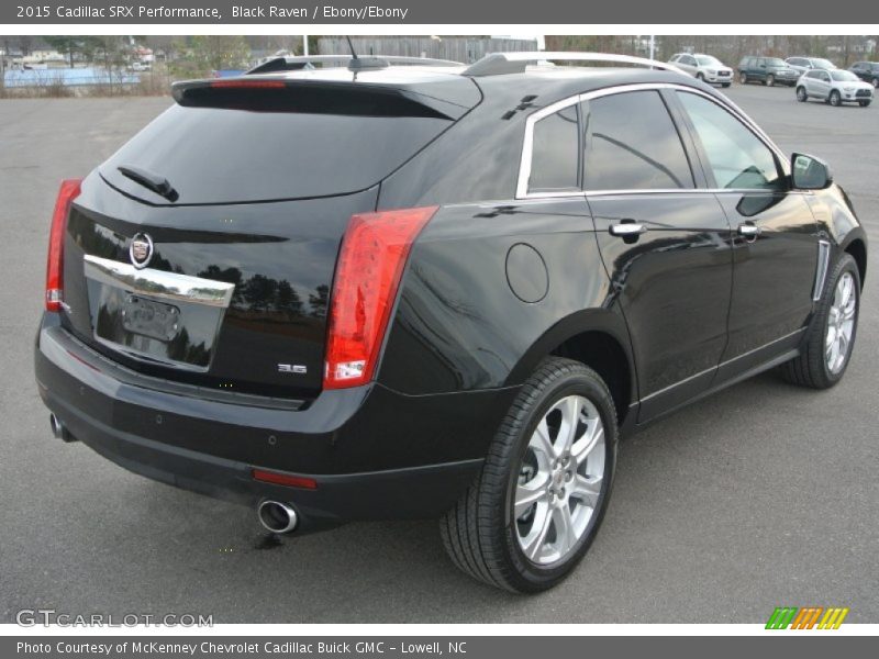 Black Raven / Ebony/Ebony 2015 Cadillac SRX Performance