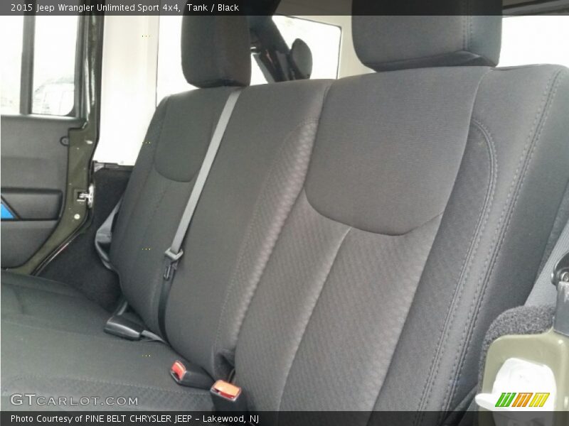 Tank / Black 2015 Jeep Wrangler Unlimited Sport 4x4
