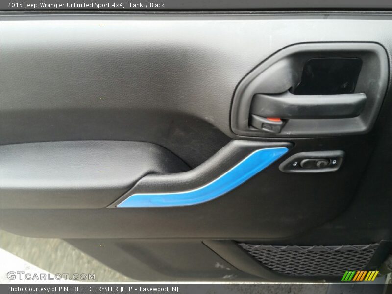 Tank / Black 2015 Jeep Wrangler Unlimited Sport 4x4