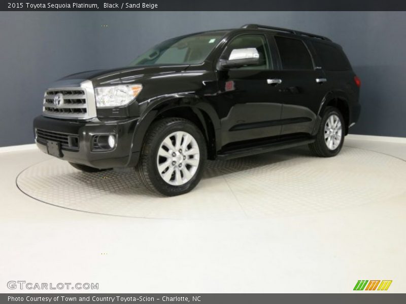 Black / Sand Beige 2015 Toyota Sequoia Platinum