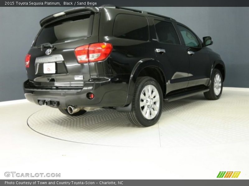 Black / Sand Beige 2015 Toyota Sequoia Platinum