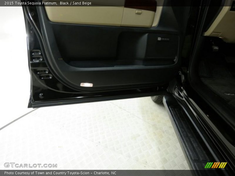 Black / Sand Beige 2015 Toyota Sequoia Platinum