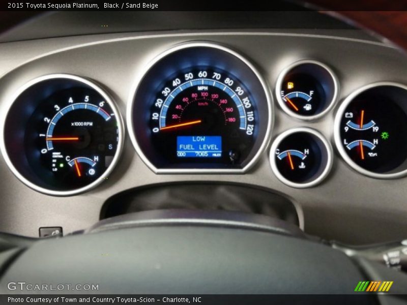 Black / Sand Beige 2015 Toyota Sequoia Platinum