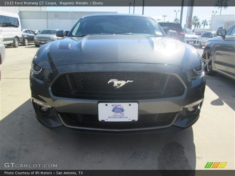 Magnetic Metallic / Ebony 2015 Ford Mustang GT Coupe