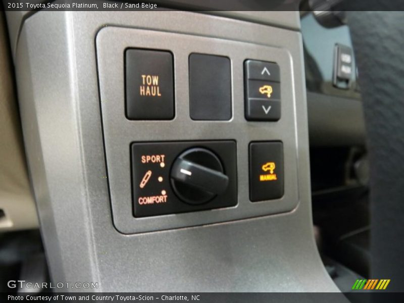 Black / Sand Beige 2015 Toyota Sequoia Platinum