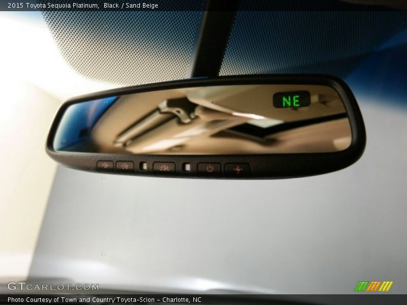 Black / Sand Beige 2015 Toyota Sequoia Platinum