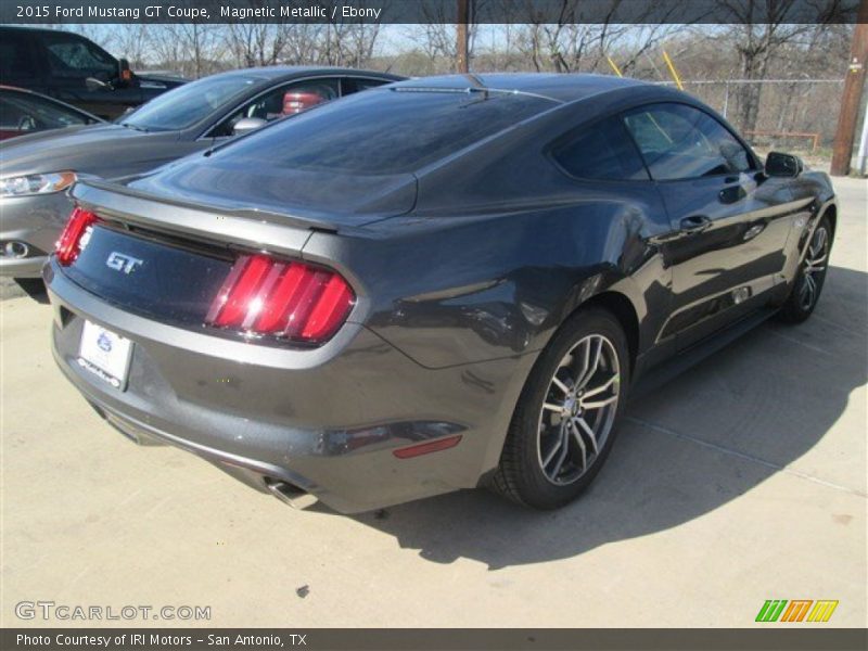 Magnetic Metallic / Ebony 2015 Ford Mustang GT Coupe