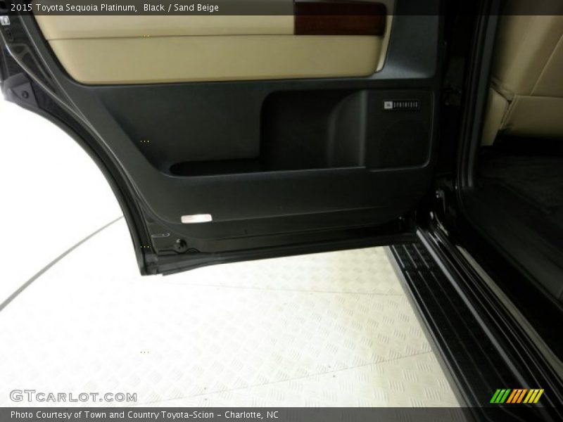 Black / Sand Beige 2015 Toyota Sequoia Platinum