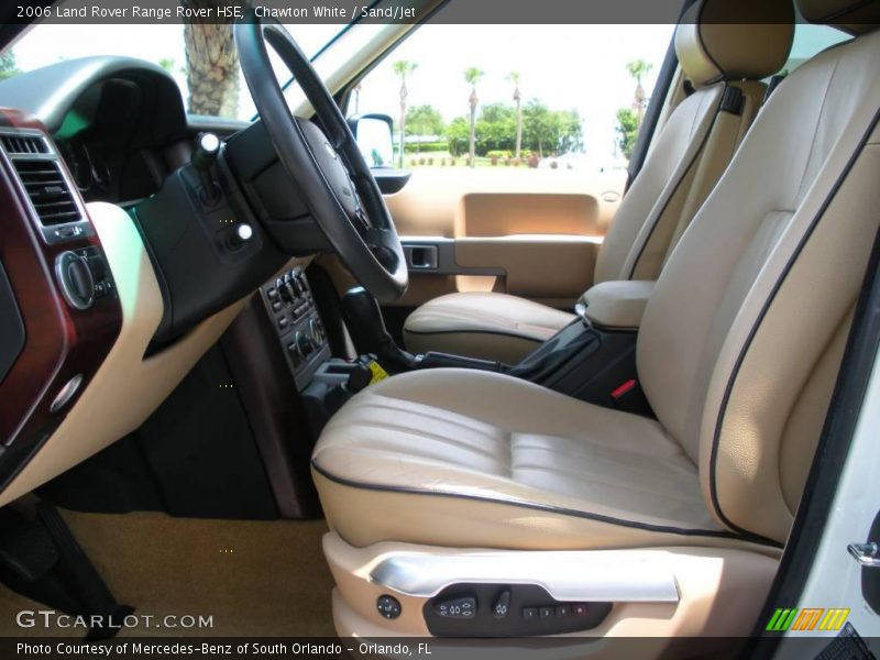 Chawton White / Sand/Jet 2006 Land Rover Range Rover HSE