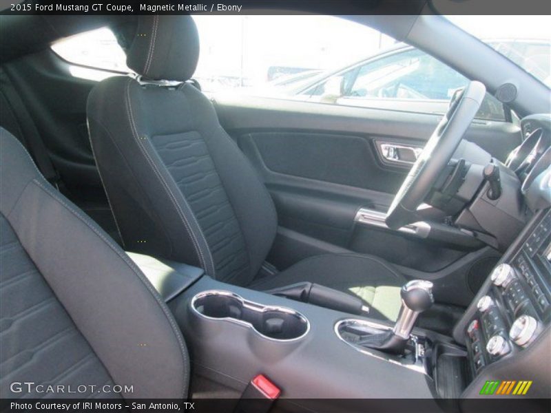 Magnetic Metallic / Ebony 2015 Ford Mustang GT Coupe