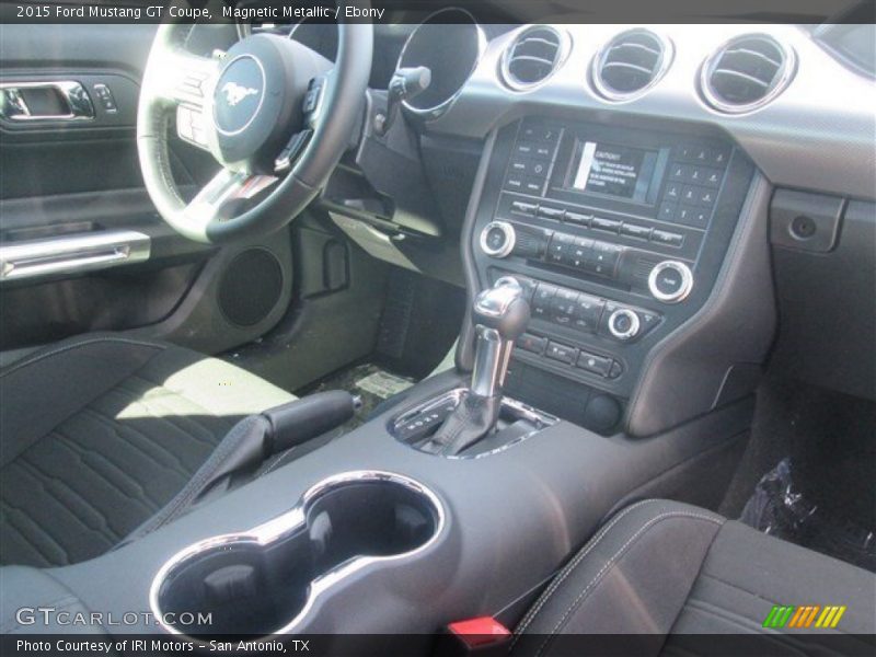 Magnetic Metallic / Ebony 2015 Ford Mustang GT Coupe