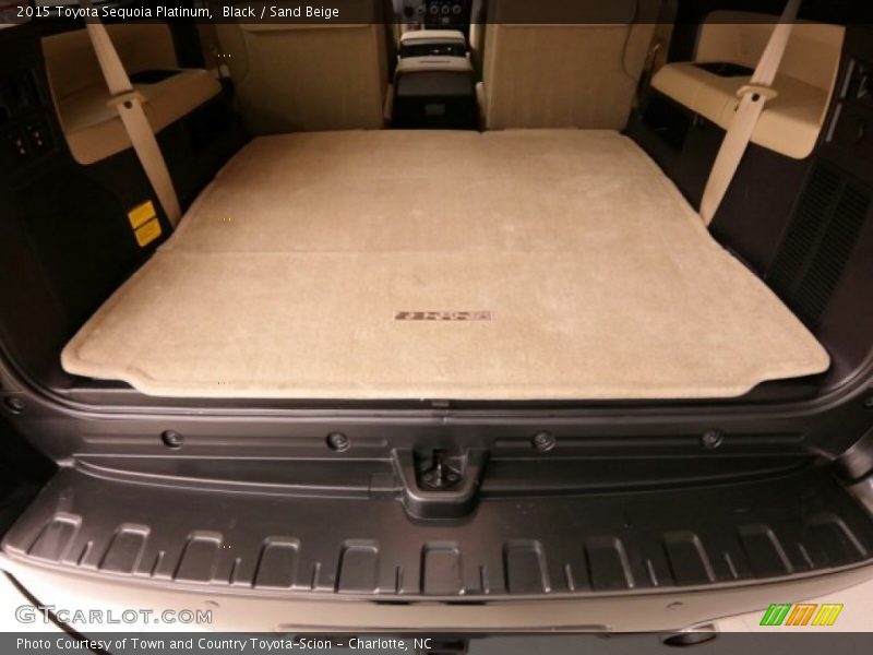 Black / Sand Beige 2015 Toyota Sequoia Platinum