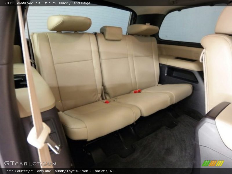 Black / Sand Beige 2015 Toyota Sequoia Platinum