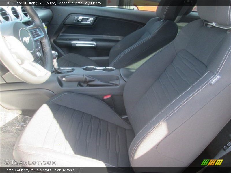 Magnetic Metallic / Ebony 2015 Ford Mustang GT Coupe