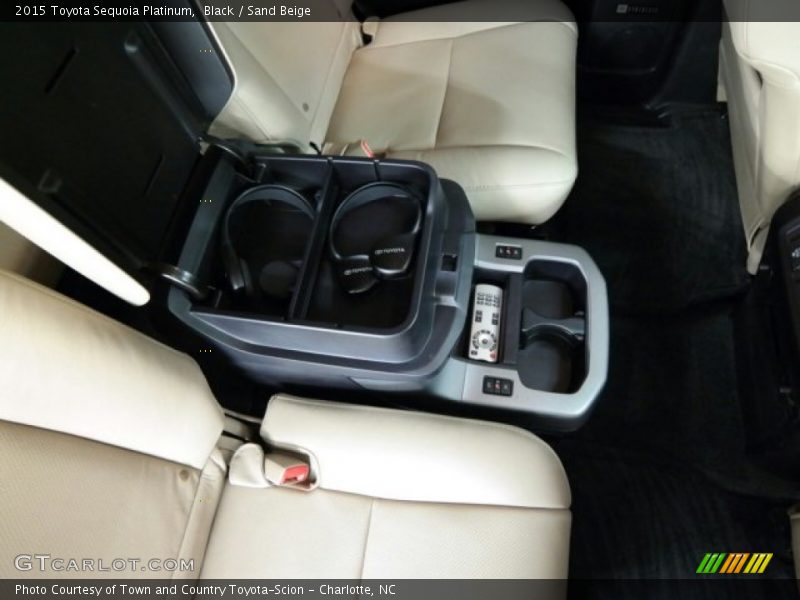 Black / Sand Beige 2015 Toyota Sequoia Platinum