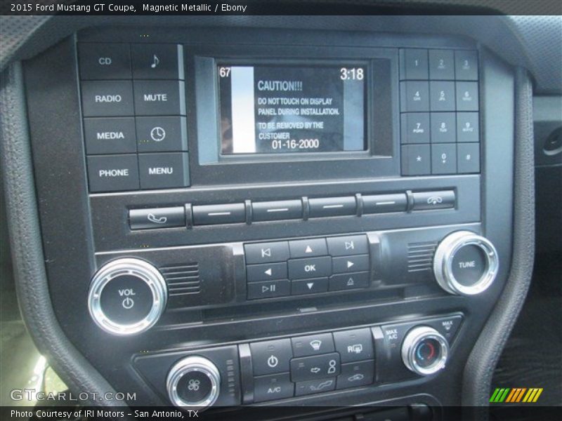 Magnetic Metallic / Ebony 2015 Ford Mustang GT Coupe