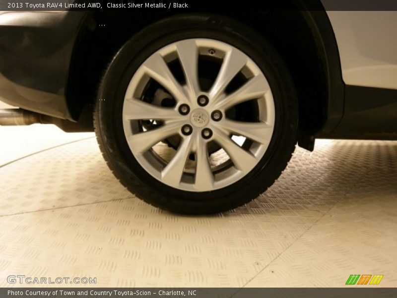 Classic Silver Metallic / Black 2013 Toyota RAV4 Limited AWD