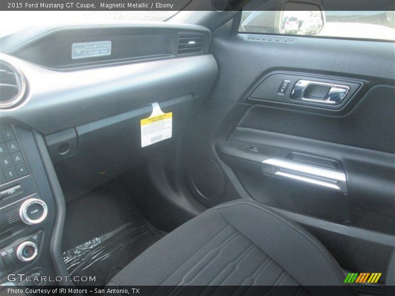Magnetic Metallic / Ebony 2015 Ford Mustang GT Coupe