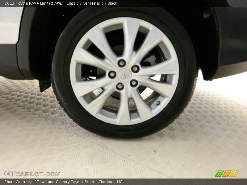 Classic Silver Metallic / Black 2013 Toyota RAV4 Limited AWD