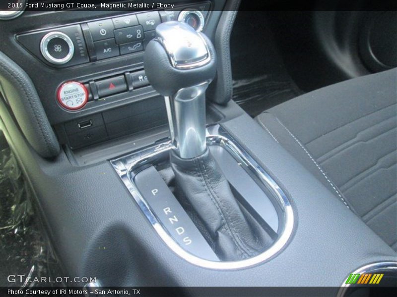 Magnetic Metallic / Ebony 2015 Ford Mustang GT Coupe
