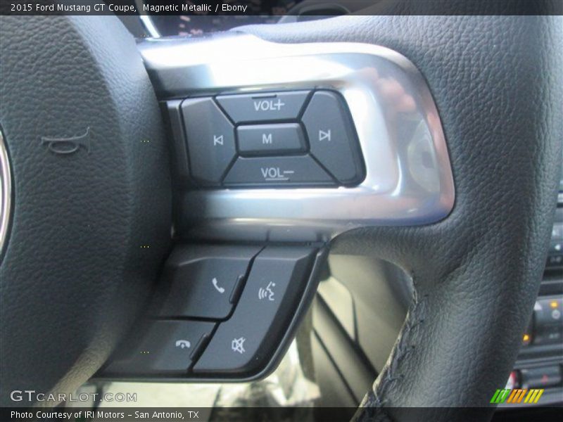 Magnetic Metallic / Ebony 2015 Ford Mustang GT Coupe