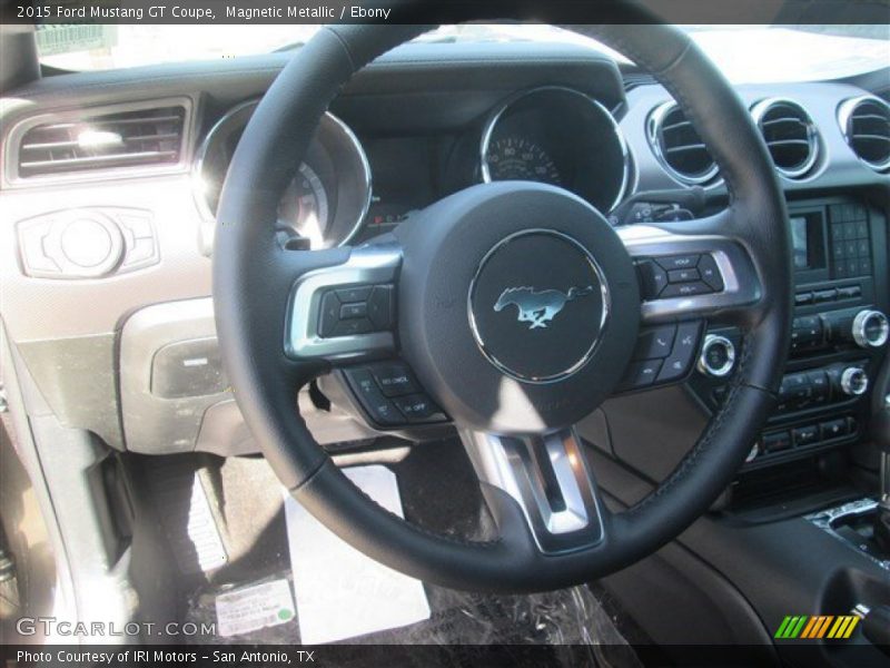 Magnetic Metallic / Ebony 2015 Ford Mustang GT Coupe