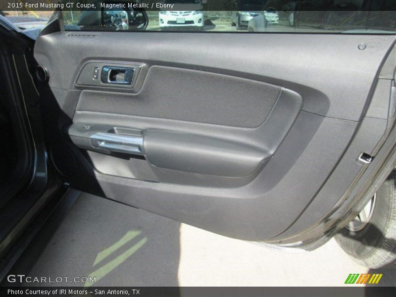 Magnetic Metallic / Ebony 2015 Ford Mustang GT Coupe
