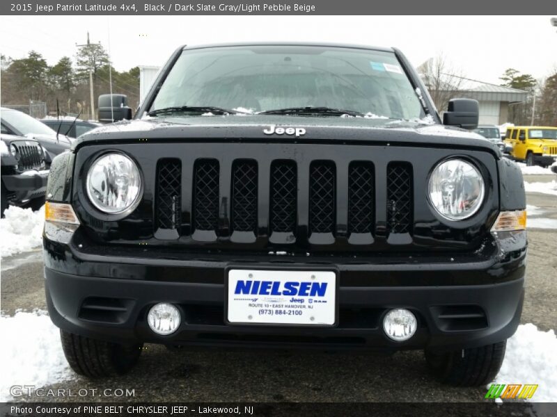 Black / Dark Slate Gray/Light Pebble Beige 2015 Jeep Patriot Latitude 4x4