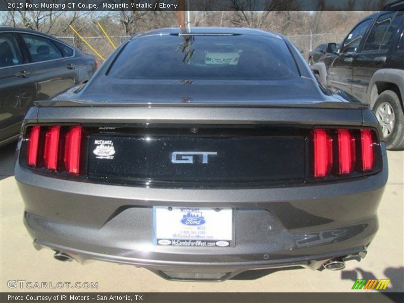 Magnetic Metallic / Ebony 2015 Ford Mustang GT Coupe