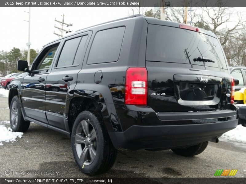 Black / Dark Slate Gray/Light Pebble Beige 2015 Jeep Patriot Latitude 4x4