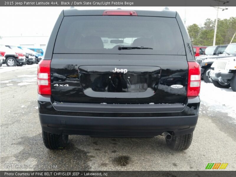 Black / Dark Slate Gray/Light Pebble Beige 2015 Jeep Patriot Latitude 4x4