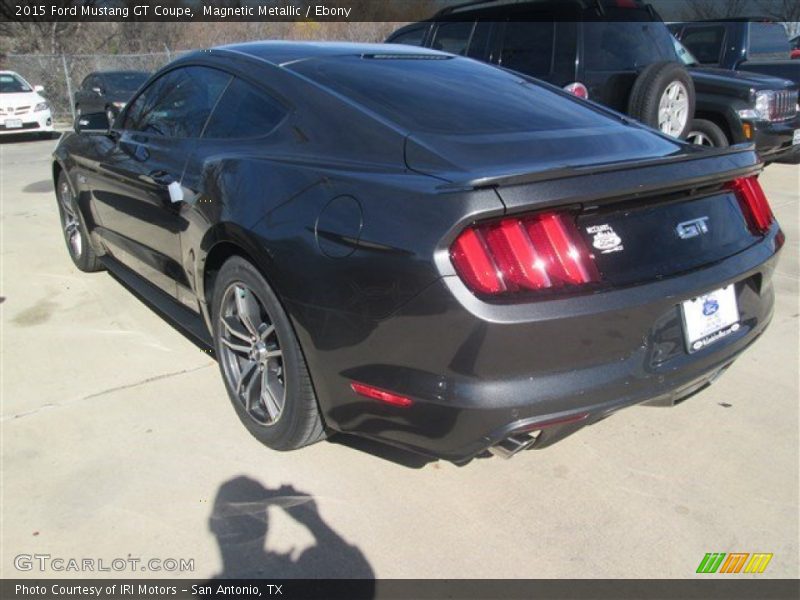 Magnetic Metallic / Ebony 2015 Ford Mustang GT Coupe