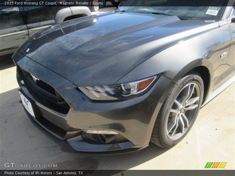 Magnetic Metallic / Ebony 2015 Ford Mustang GT Coupe