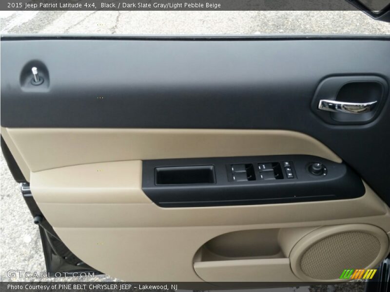 Black / Dark Slate Gray/Light Pebble Beige 2015 Jeep Patriot Latitude 4x4