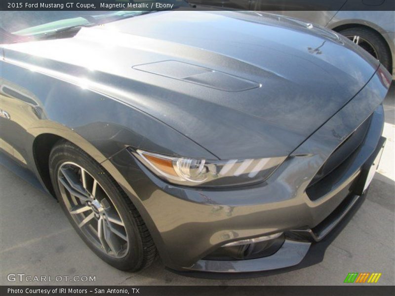 Magnetic Metallic / Ebony 2015 Ford Mustang GT Coupe