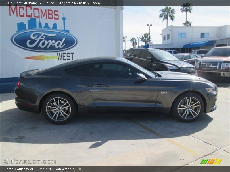 Magnetic Metallic / Ebony 2015 Ford Mustang GT Coupe