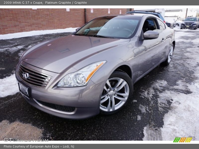 Platinum Graphite / Graphite 2009 Infiniti G 37 x Coupe