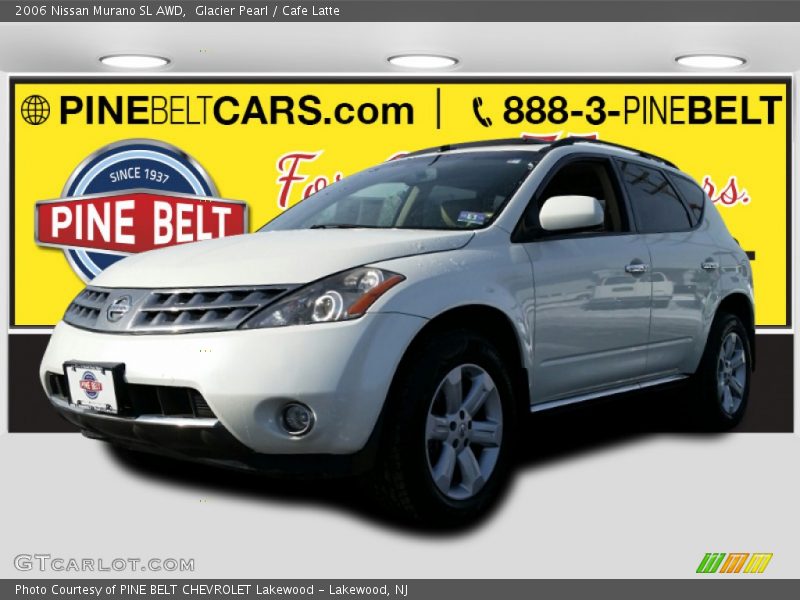 Glacier Pearl / Cafe Latte 2006 Nissan Murano SL AWD