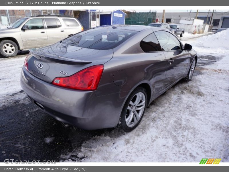 Platinum Graphite / Graphite 2009 Infiniti G 37 x Coupe