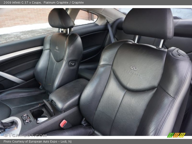 Platinum Graphite / Graphite 2009 Infiniti G 37 x Coupe