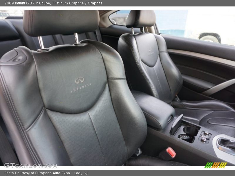 Platinum Graphite / Graphite 2009 Infiniti G 37 x Coupe
