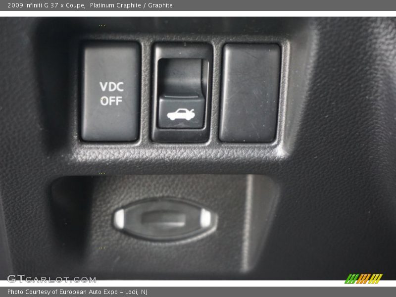 Platinum Graphite / Graphite 2009 Infiniti G 37 x Coupe