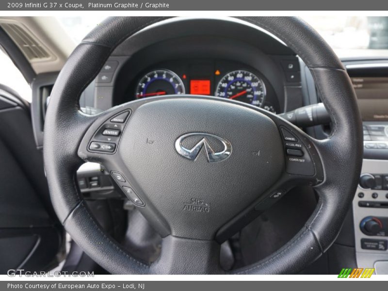 Platinum Graphite / Graphite 2009 Infiniti G 37 x Coupe