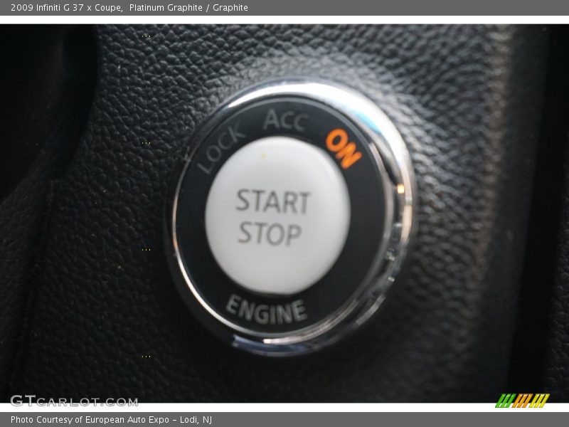 Platinum Graphite / Graphite 2009 Infiniti G 37 x Coupe