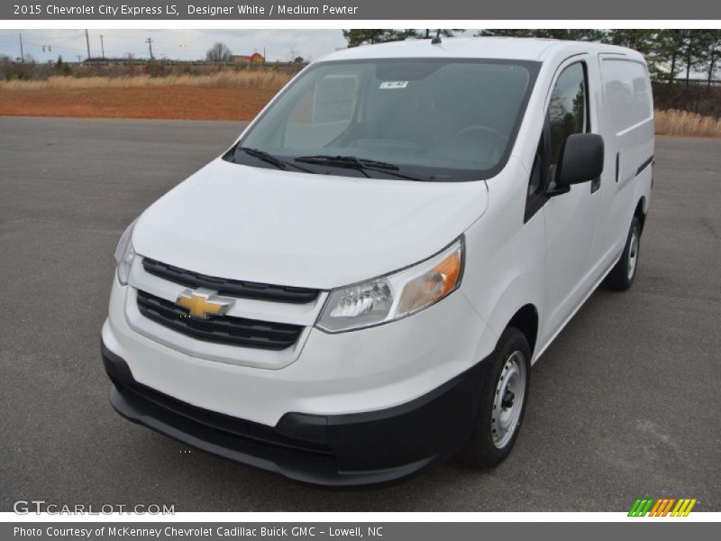 Designer White / Medium Pewter 2015 Chevrolet City Express LS